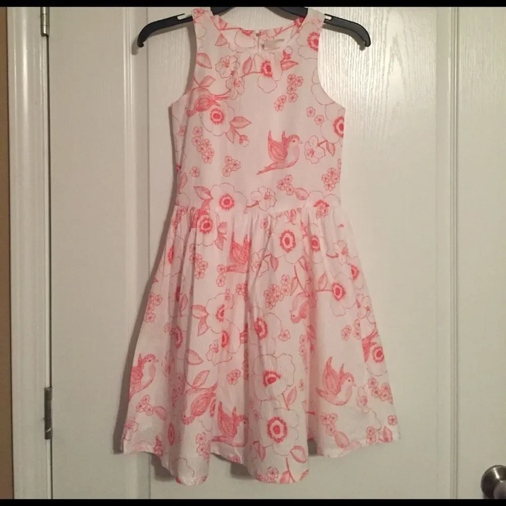 Birdie Coral Dress - Picture 4 of 5
